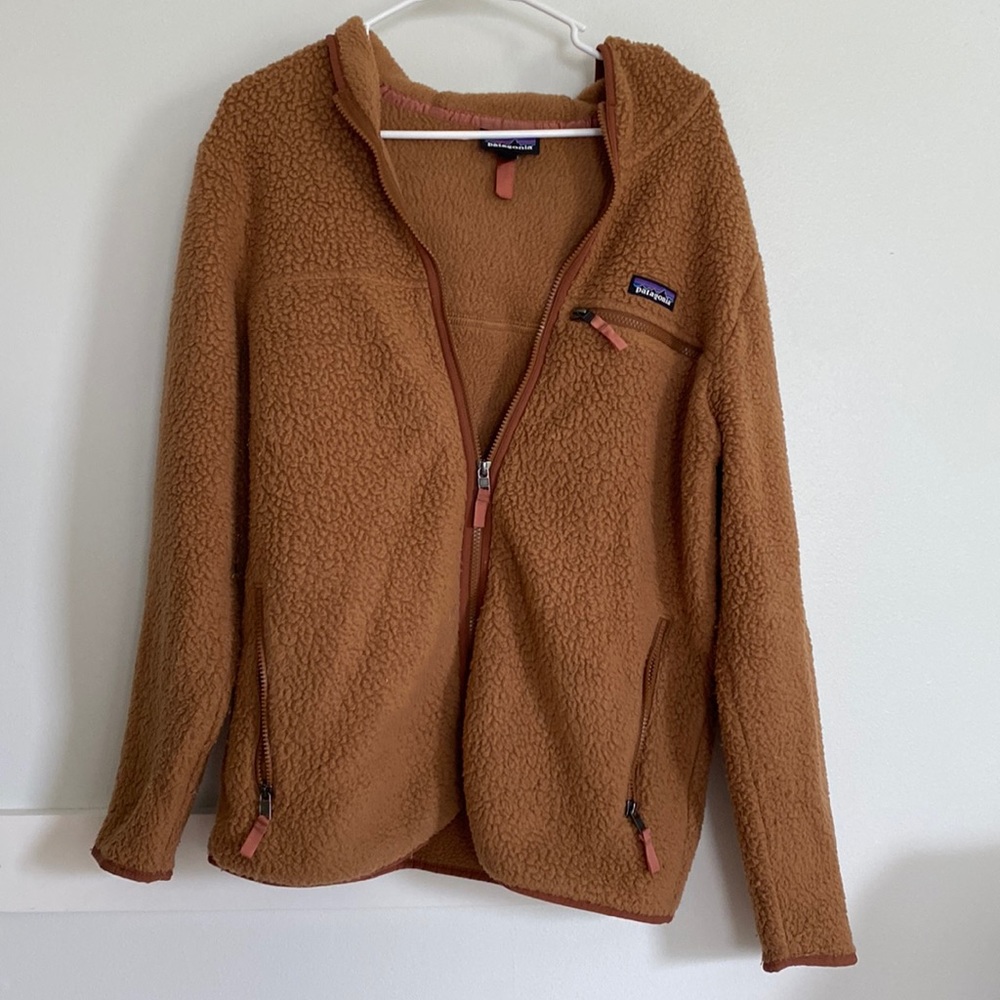 PATAGONIA zip up women’s retro pile fleece